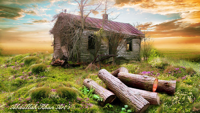 How to create a Fantasy Manipulation House background 