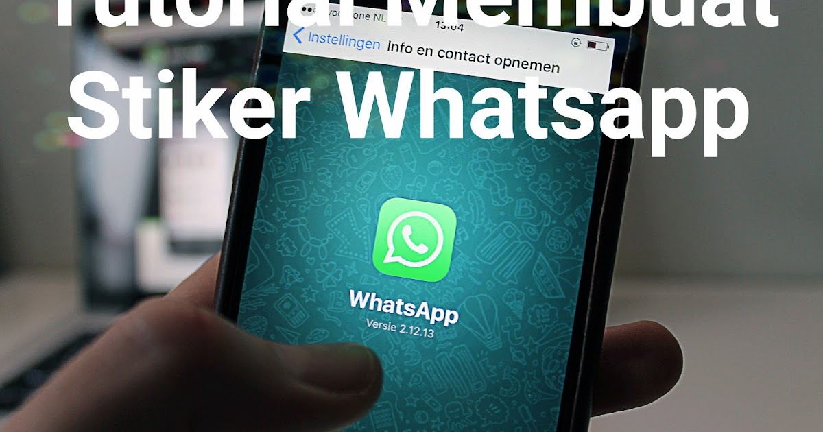 Tutorial Buat Stiker  Whatsapp  Dengan Foto  Sendiri  PONSEL 