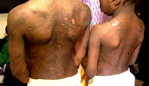 See what a Father did to his two children in Plateau state