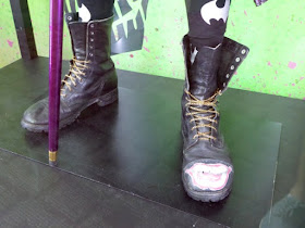 Joker costume boots Suicide Squad