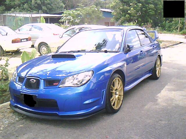 Kean Leong Motorsport(sunway): subaru version 9 front lip