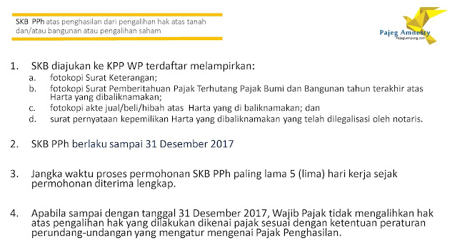 Pajeg Amnesty: Balik Nama Tanah dan/atau Bangunan Bebas 