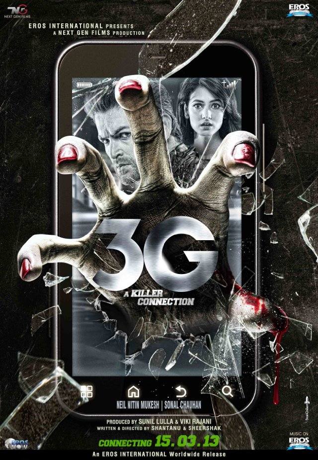 3G  - 2013 Hindi mobile movie poster hindimobilemovie.blogspot.com 