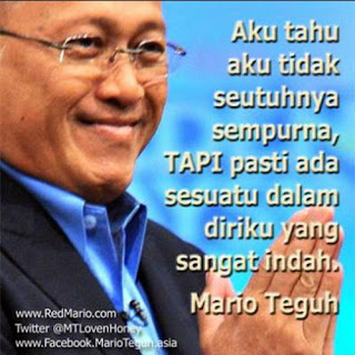 Gambar kata bijak mario teguh tidak sempurna buat dp bbm