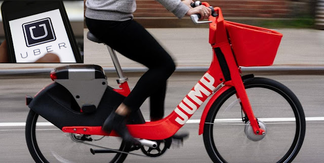 Depuis l'application Uber, il est maintenant possible  à de San Francisco de réserver un vélo