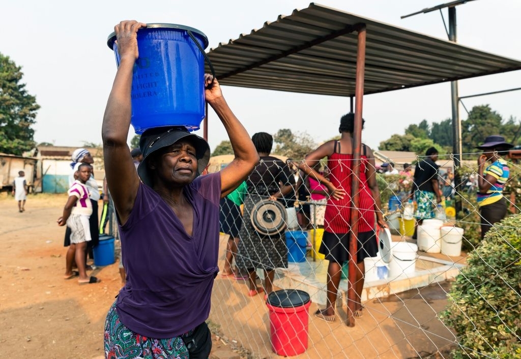 Health Time Bomb At Crowded Chitungwiza Boreholes