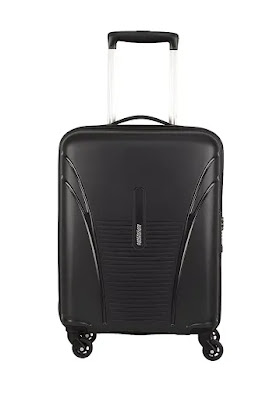 American Tourister Ivy Polypropylene 68 cms Black Hardsided Luggage Bag | Best Luggage Bags for International Travel in India | Best Luggage Bag Brands