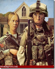 American Gothic - Soldiers