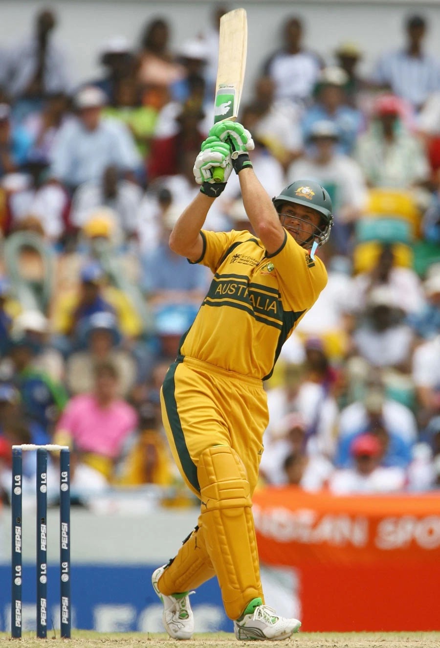 Adam Gilchrist Playing for Australia national cricket team