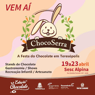 Programação do ChocoSerra 2024 em Teresópolis