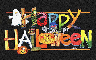 Funny Childish Halloween Backgrounds