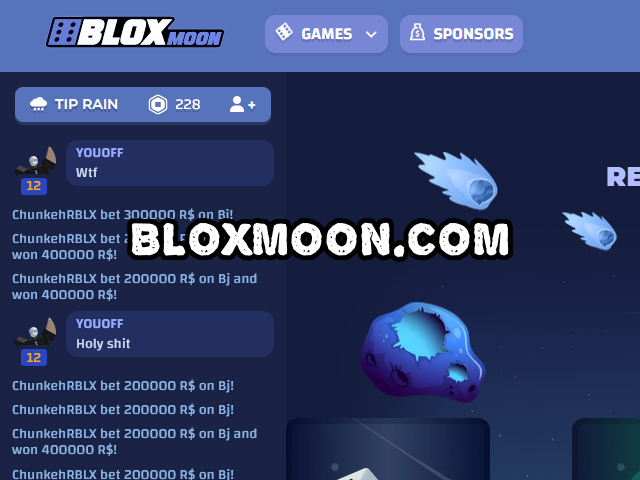 Bloxmoon.com How to Get Robux August 2023 for Free 