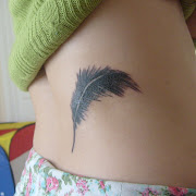 feather tattoo (peacock feather tattoo )