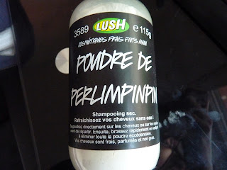 shampoing sec, poudre de perlimpinpin, Lush, produits lush, avis lush