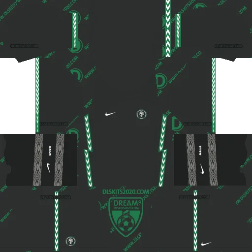 Nigeria Kits 2021 in Qatar 2022 World Cup For Kit Dream League Soccer 2019 (Away)