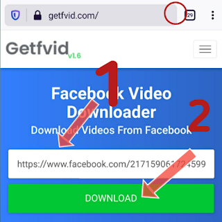 Cara download video Fb lite tanpa aplikasi