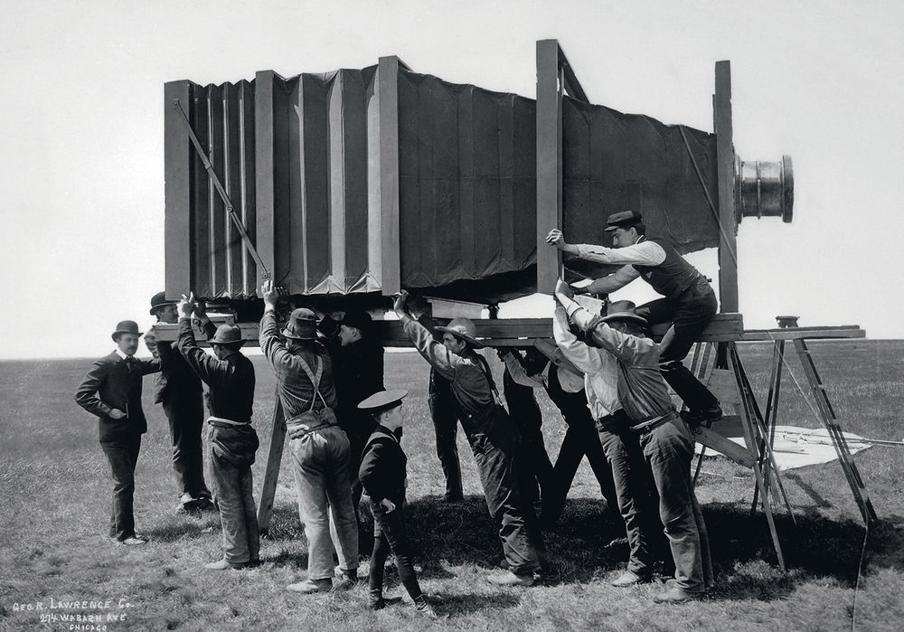 George Lawrence’s Mammoth Camera built to photograph the Alton Limited.