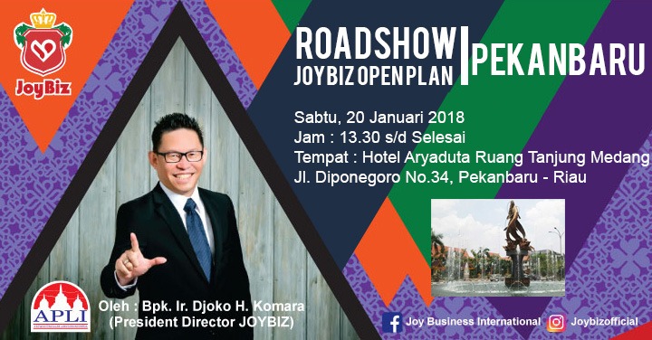 Presentasi JOP Perdana Joybiz di Kota Pekanbaru
