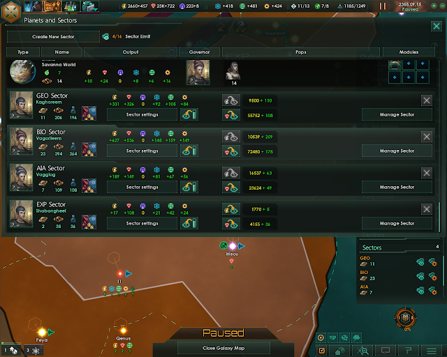 Sector Management | Stellaris Screenshot