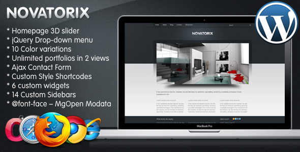 Novatorix 10 in 1 - Business, Portfolio and Blog - Business Corporate