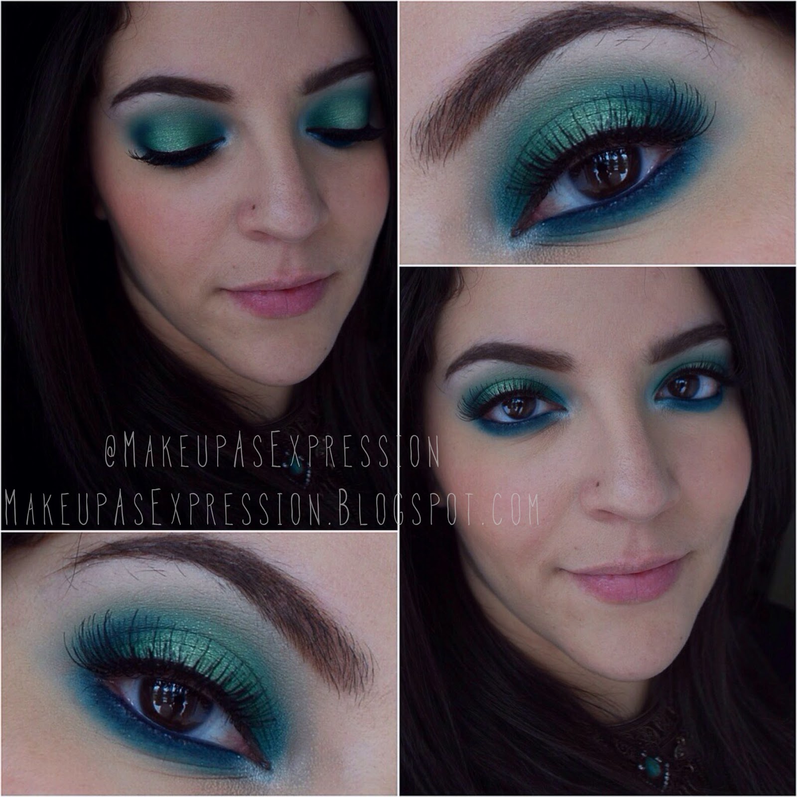Makeup As Expression Green Halo Eye Kvd Mi Vida Loca Rmx Palette