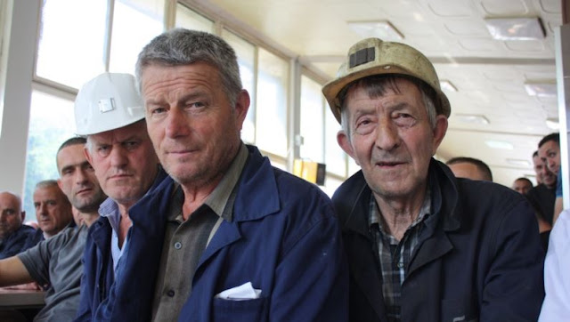 Trepça Miners on the sixth day of the strike while waiting for wage increase and board discharge