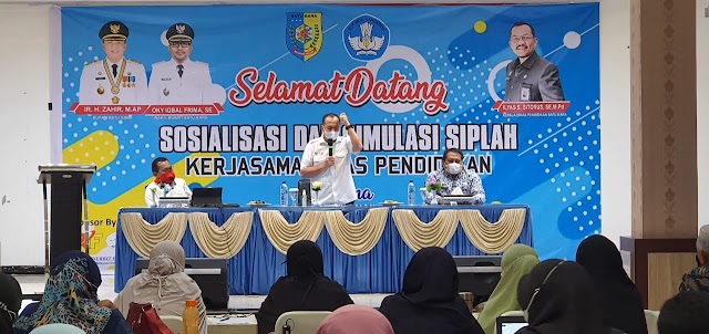 Bupati Batu Bara Hadiri Sosialisasi Dan Simulasi Siplah 