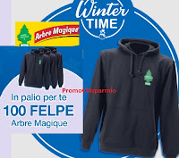 Concorso Arbre Magique Winter Time : vinci gratis 100 Felpe