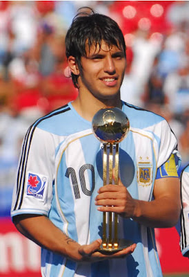 new young gun, sergio aguero, young soccer