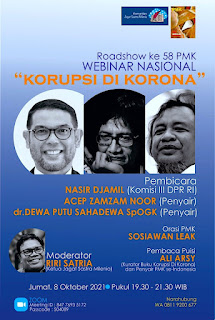 Rangkaian Acara Ulang Tahun JSM: Webinar Nasional Korupsi di Korona 