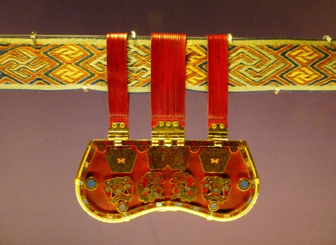 Purse-lid from the ship burial at Sutton Hoo — Google Arts & Culture