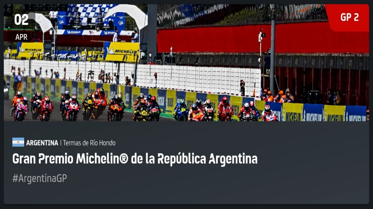 motogp argentina 2023 full race video