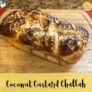 Coconut Custard Challah