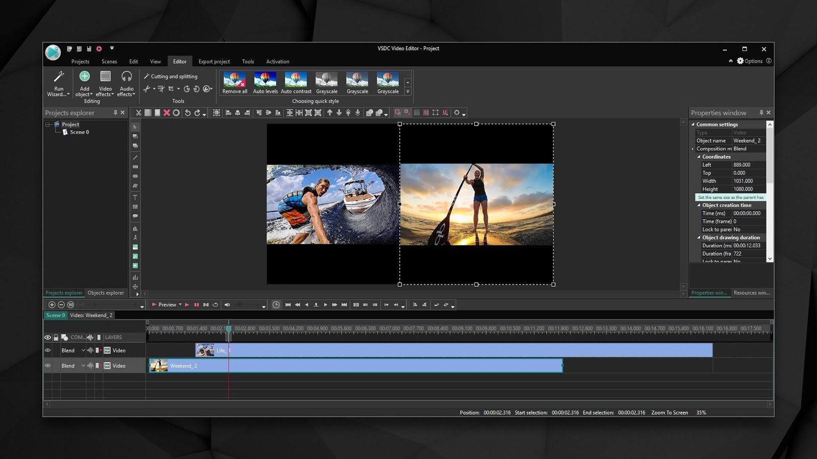 Vsdc Free Video Software Audio And Video Editing Tools