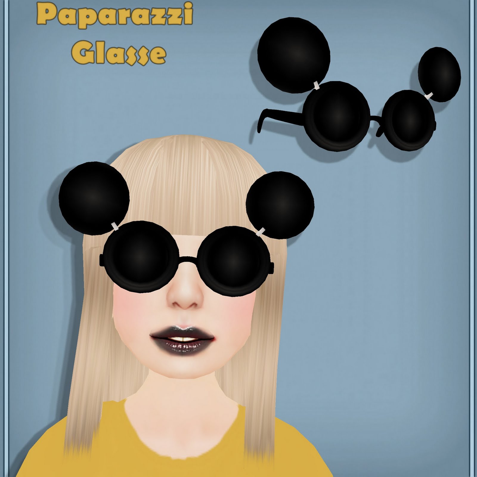 Lady Gaga Glasses - Paparazzi