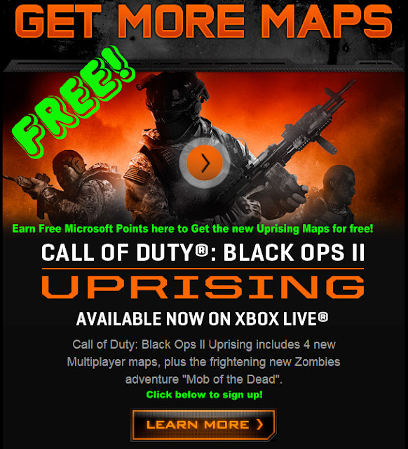 Get the Blackops2 Uprising maps for free!