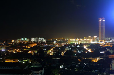 Penang night skyline