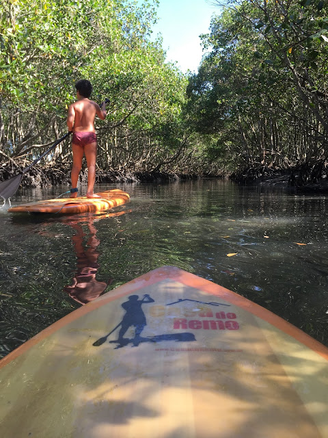 Casa do Remo em Barra de Guaratiba, excelente para pratica de SUP