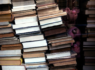 stack of books