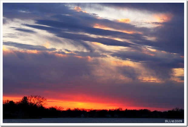 Sunset Over Crystal Lake