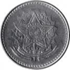 First Cruzado- common obverse design for centavo / Cruzado coin 1986 - 1988