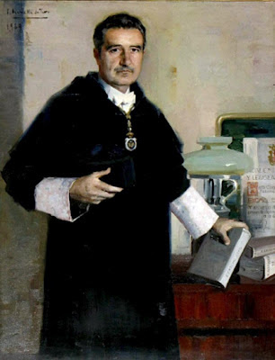 Félix Revello de Toro, Retrato con Libro