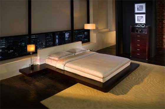 Modern Japan Style Bed Platform