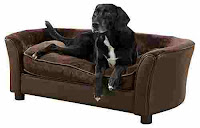 Enchanted Home Pet Brown Ultra Plush Panache Pet Bed