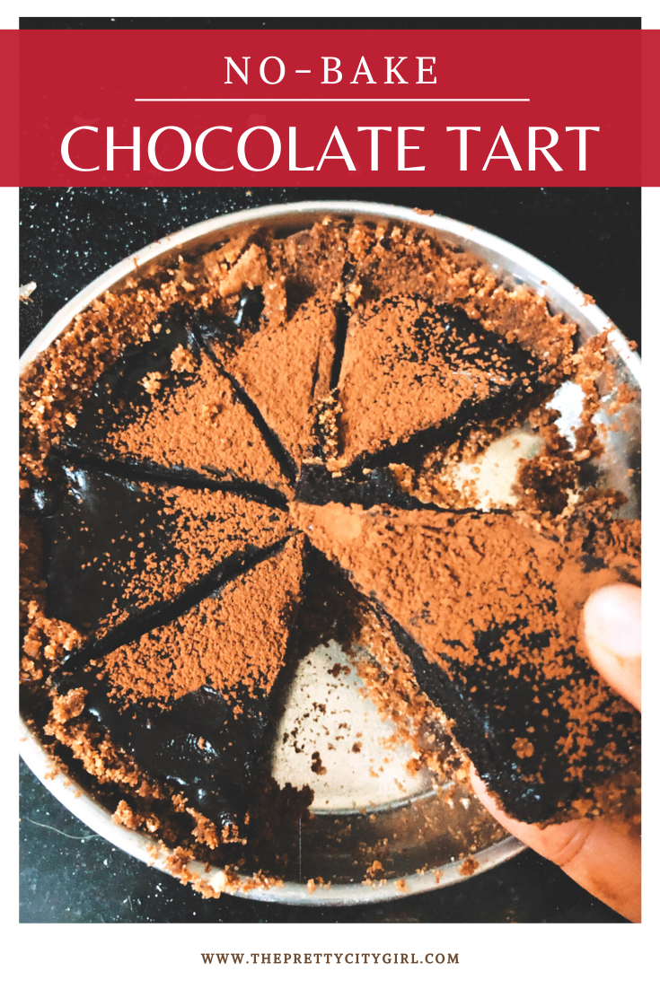 Chocolate Tart Without Oven Recipe Pinterest