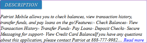 patriots federal credit union