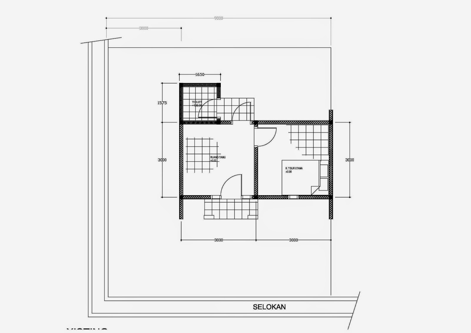 Desain Rumah  Minimalis Di Huk  Contoh O