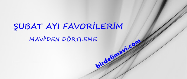 Mavi'den Dörtleme; Şubat Favorilerim