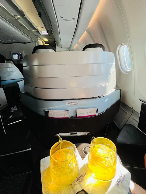 Review: Hawaiian Airlines HA3 First Class Airbus 330-200 Los Angeles to Honolulu