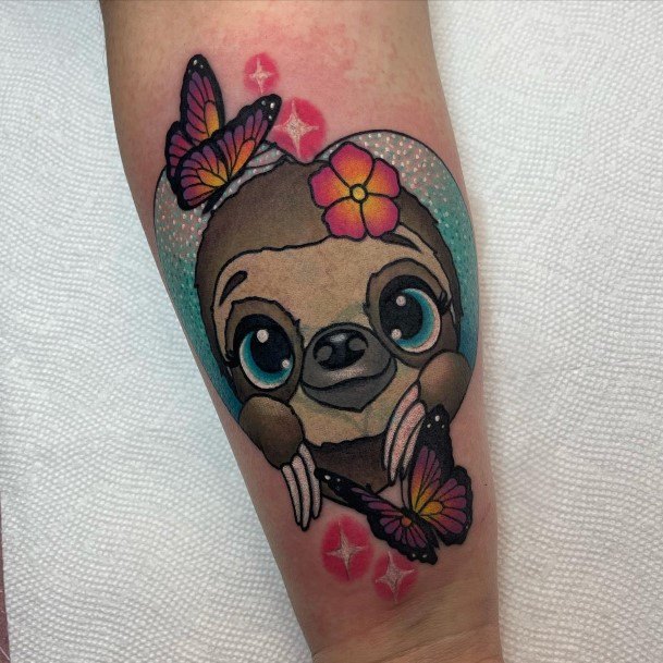 36 tatuagens de bicho-preguiça para deixar vocês inspiradas